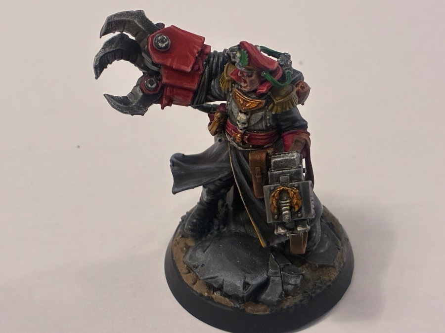 vendo miniatura del Comisario Yarrick (Proxi 3D) pintada, foto 1 de 4
